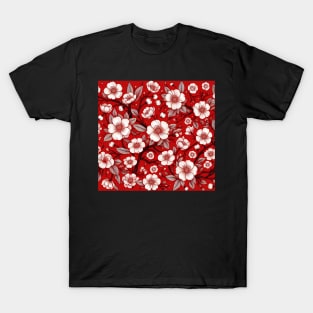 White Flowers T-Shirt